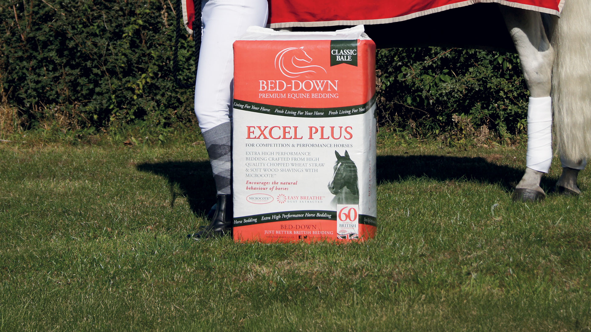 Benefits of Excel and Excel Plus equine bedding